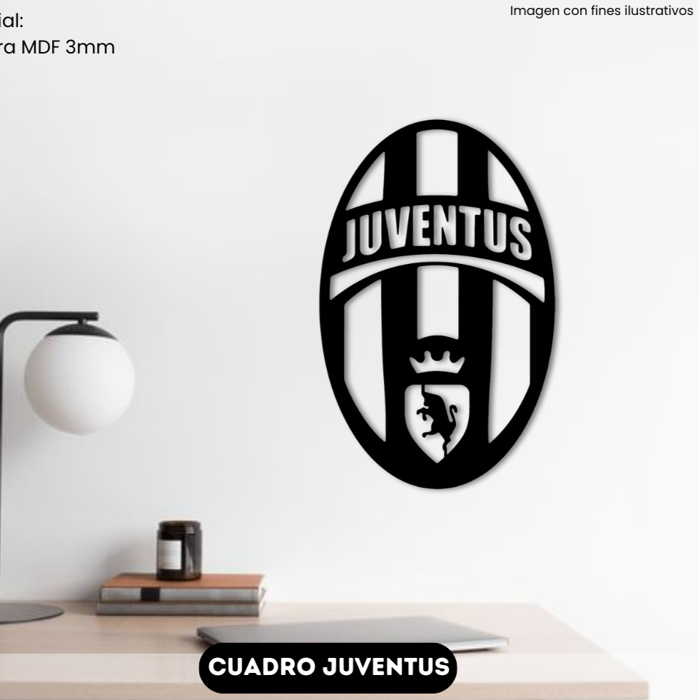 Cuadro Escudo de Juventus