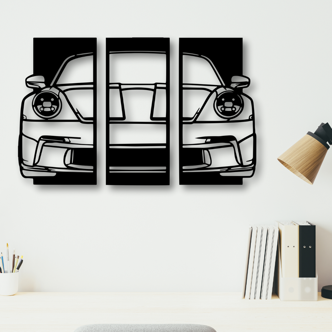 Set 3 Cuadro Porsche