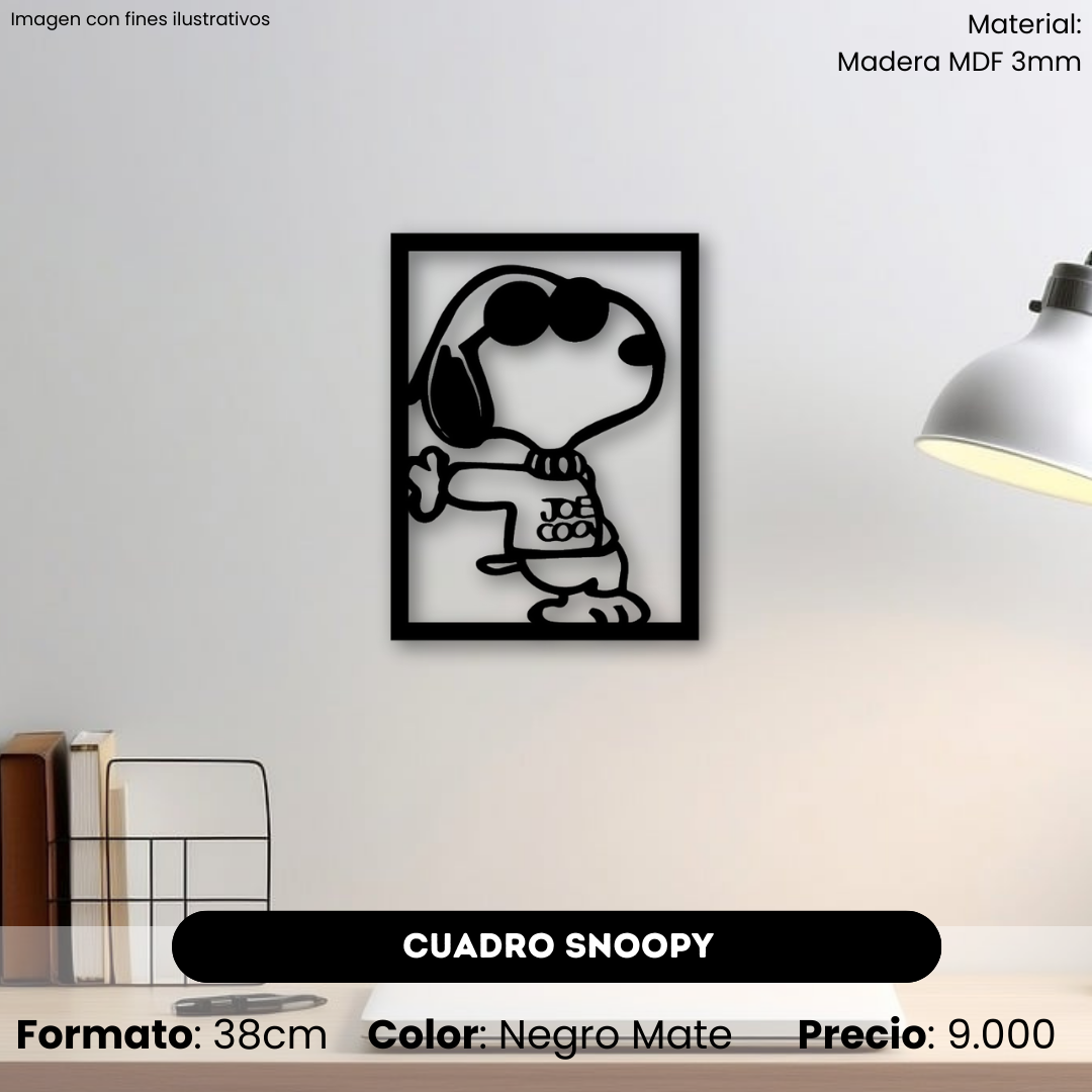 Cuadro Snoopy