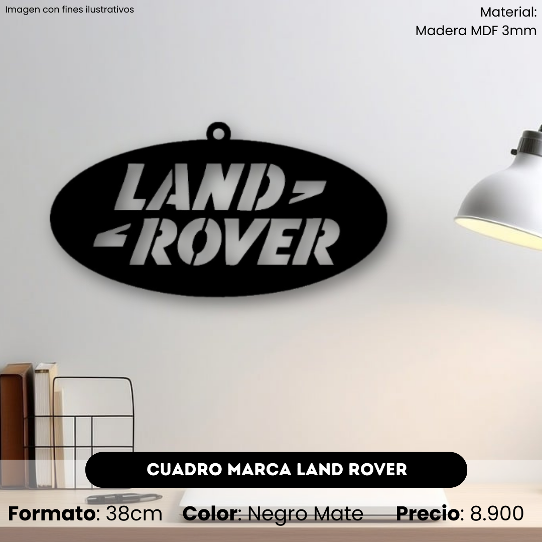 Cuadro Marca Land Rover