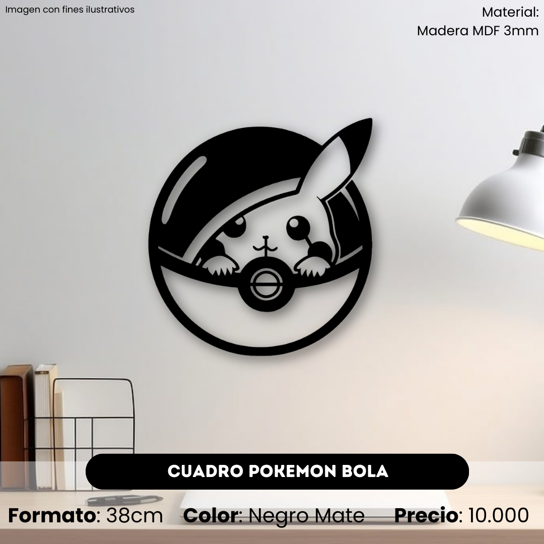 Cuadro Pokemon Bola