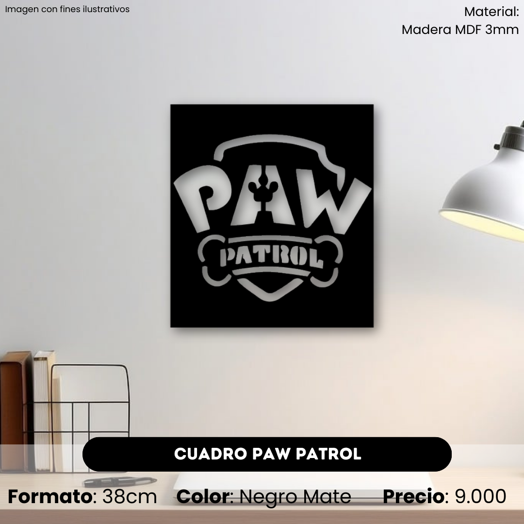 Cuadro Paw Patrol