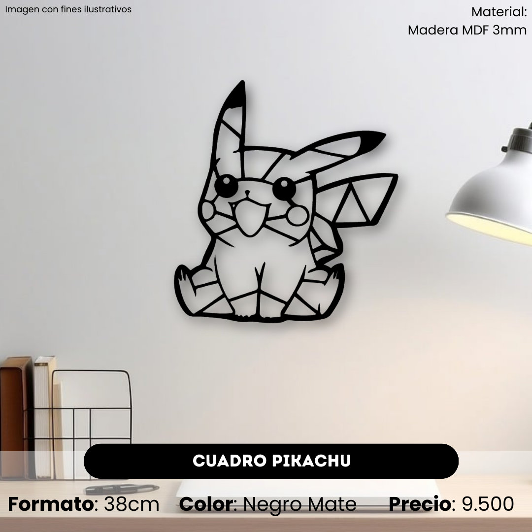 Cuadro Pikachú Pokemon