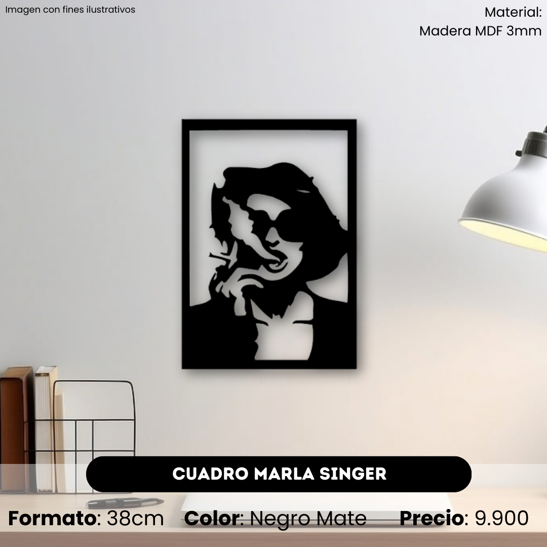 Cuadro Marla Singer