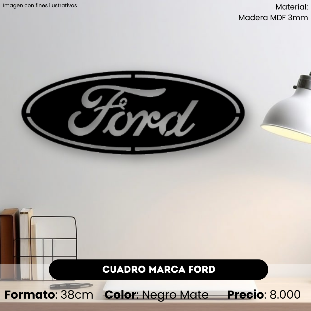 Cuadro Marca Carro Ford
