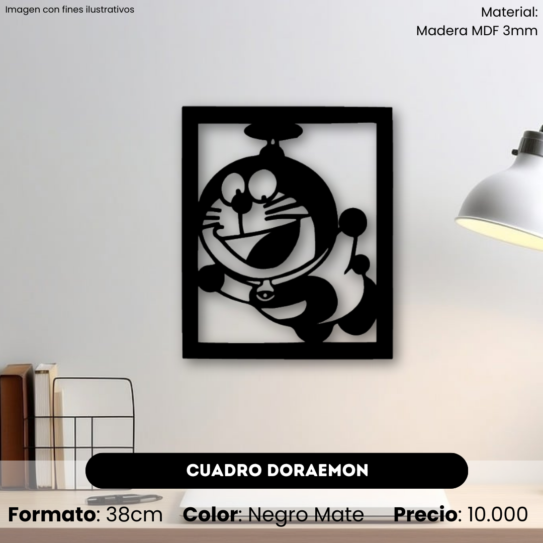 Cuadro Doraemon