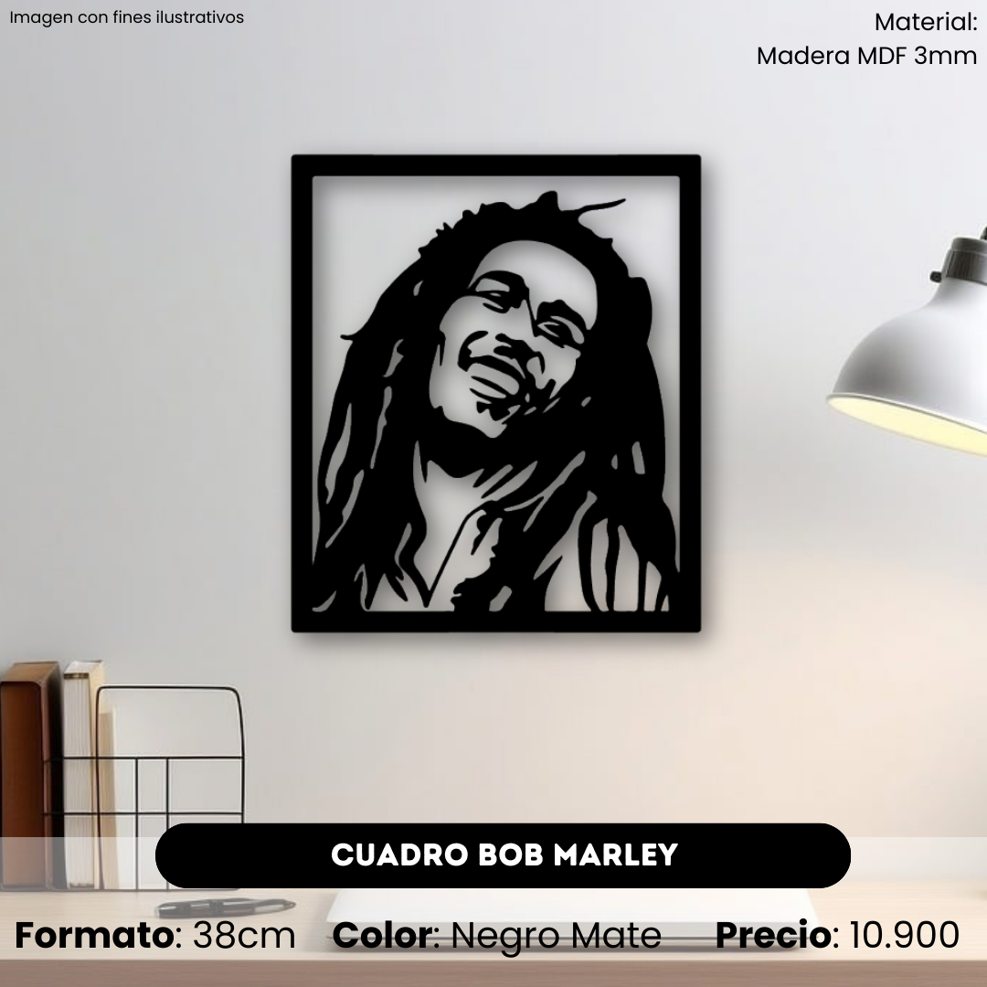 Cuadro Bob marley