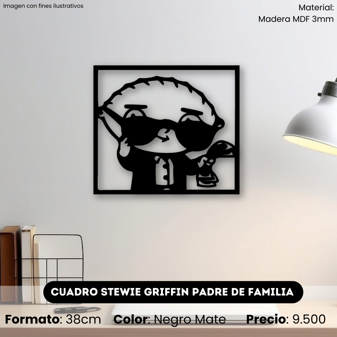 Cuadro Stewie Griffin Padre de Familia