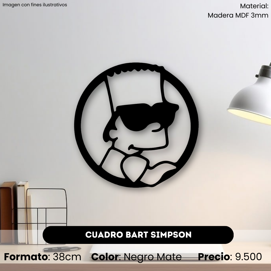 Cuadro Bart Simpson