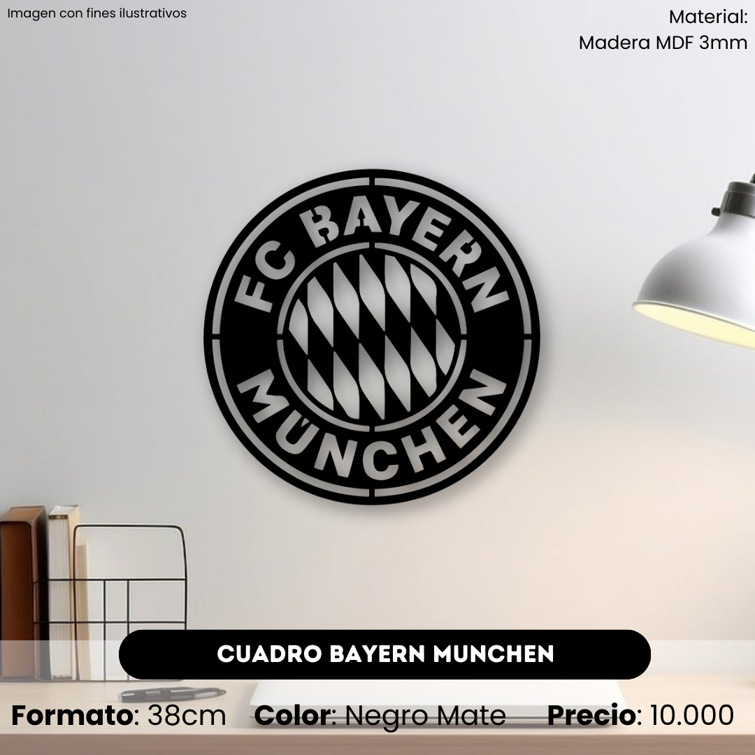 Cuadro Escudo Bayern Munchen