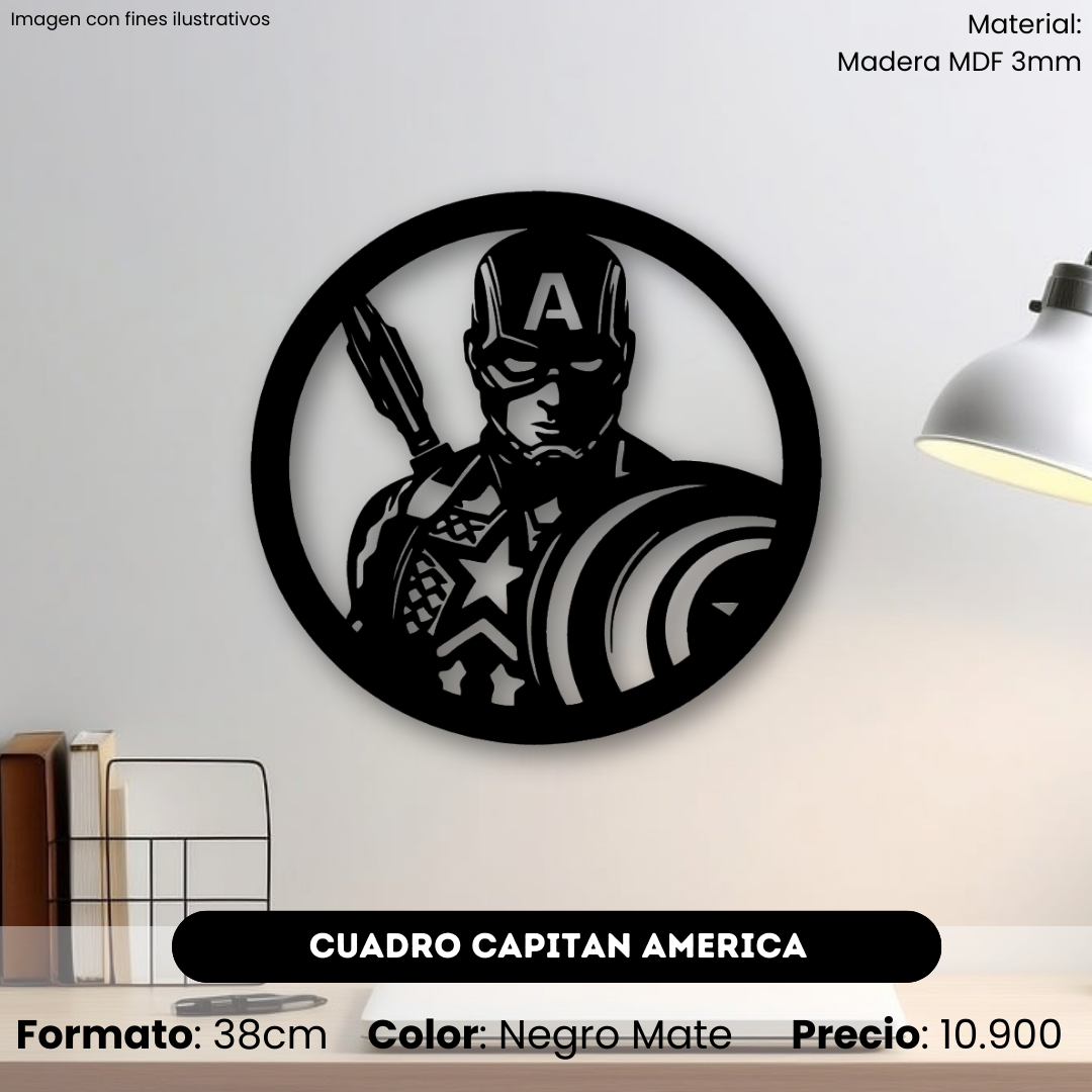 Cuadro Capitán America