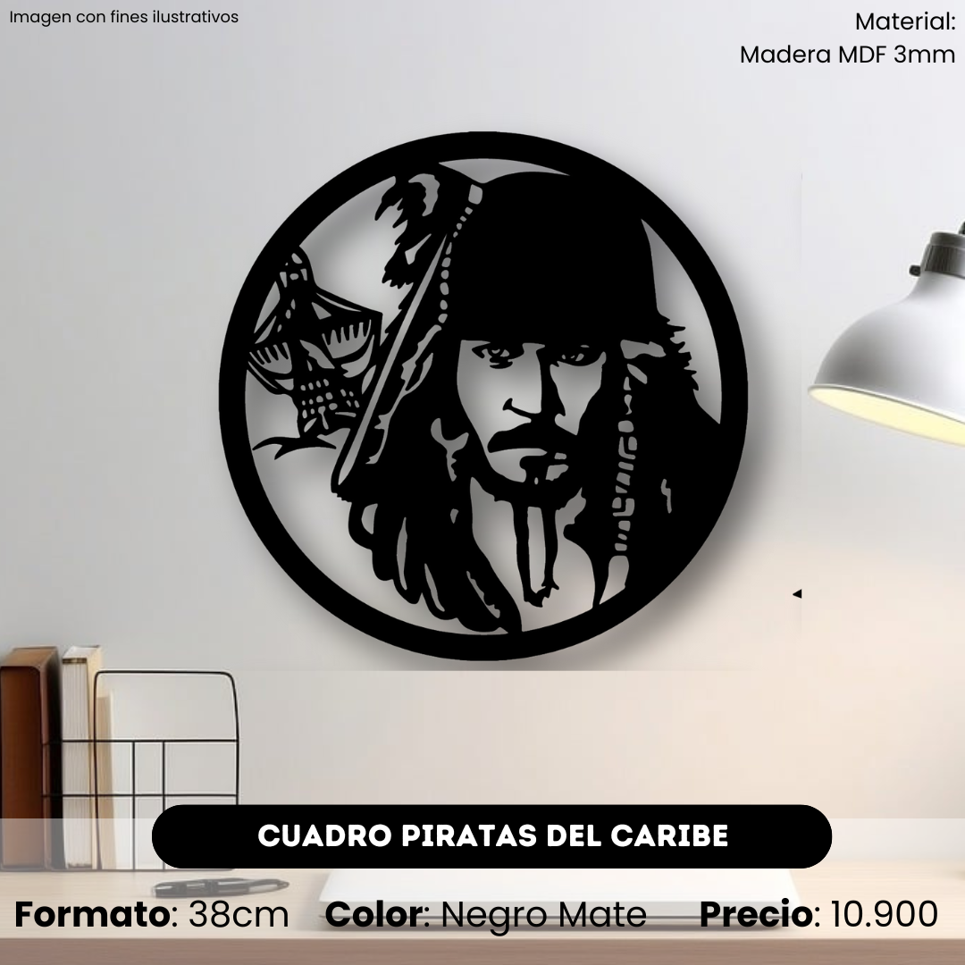 Cuadro Piratas del Caribe
