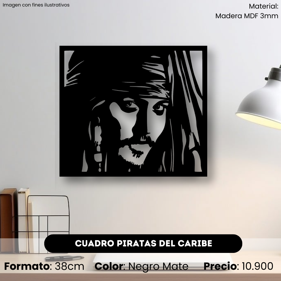 Cuadro Piratas del Caribe