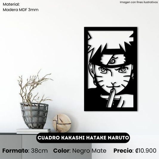 Cuadro Kakashi Hatake Naruto