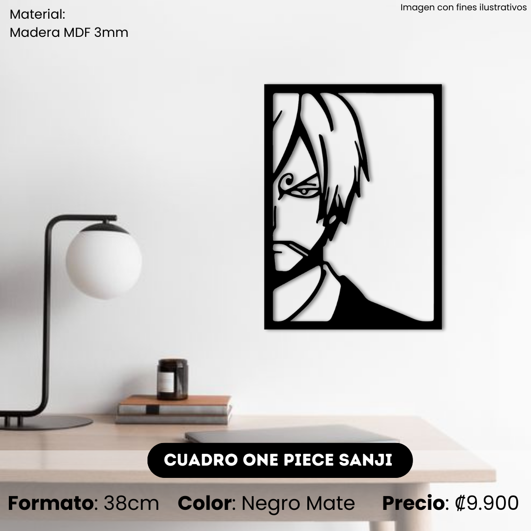 Cuadro Sanji One Piece