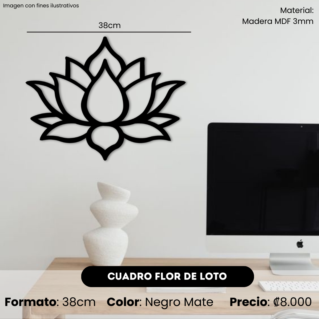 Cuadro Flor de Loto