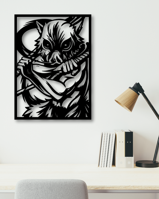 Cuadro Inosuke Demon Slayer
