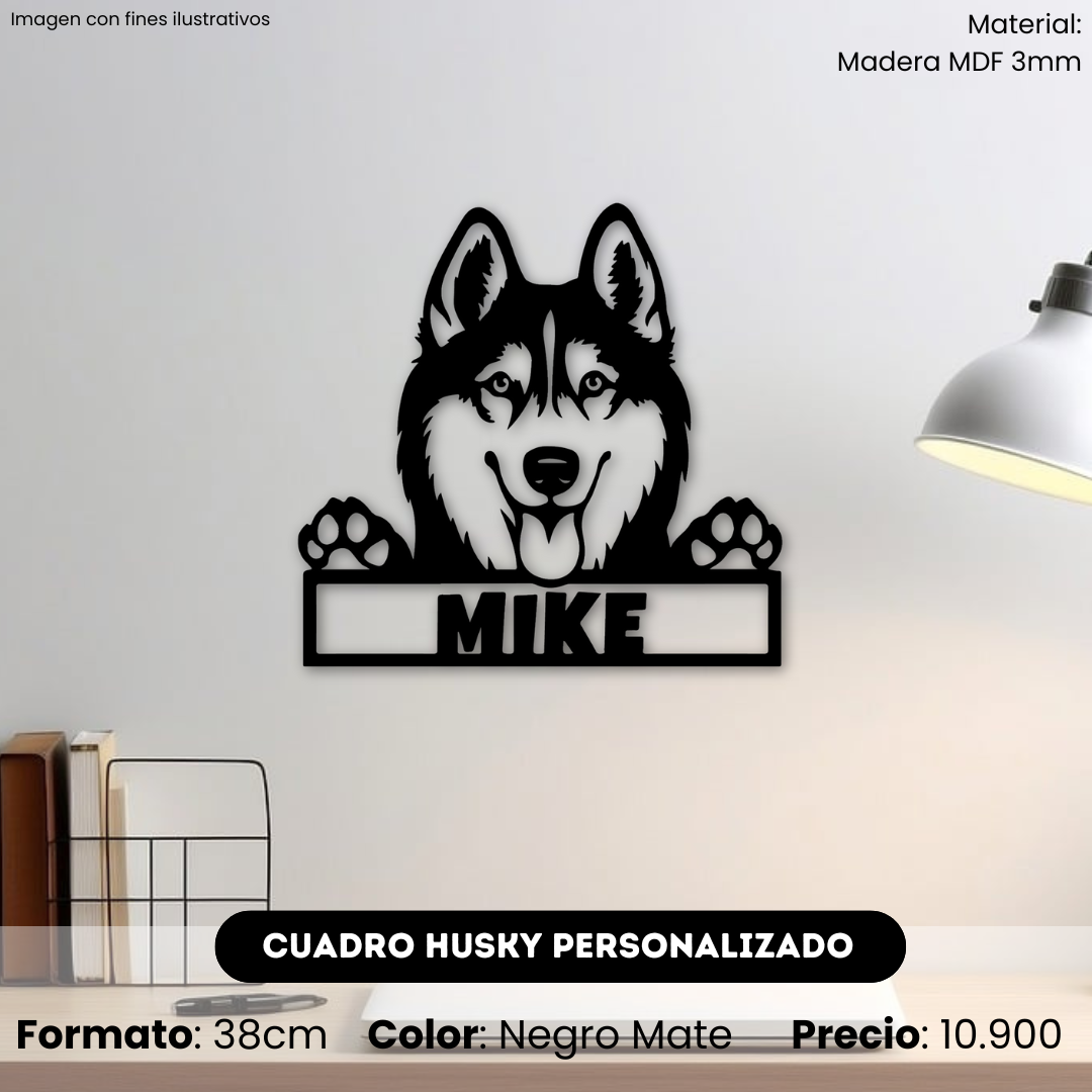 Cuadro Husky Personalizados