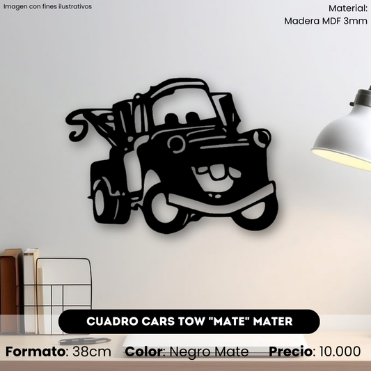 Cuadro Cars Tow Mate Mater