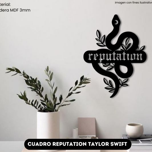 Cuadro Taylor Swift Reputation