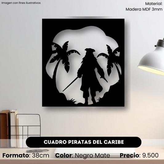 Cuadro Piratas del Caribe