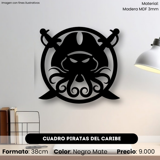 Cuadro Piratas del Caribe