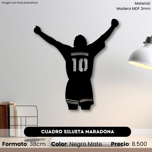 Cuadro Maradona