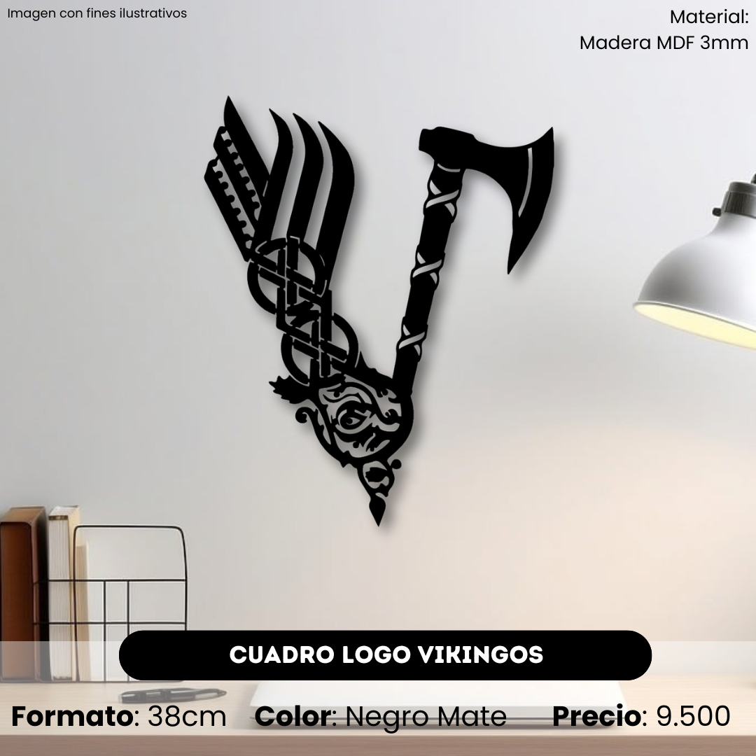 Cuadro Logo Vikingos
