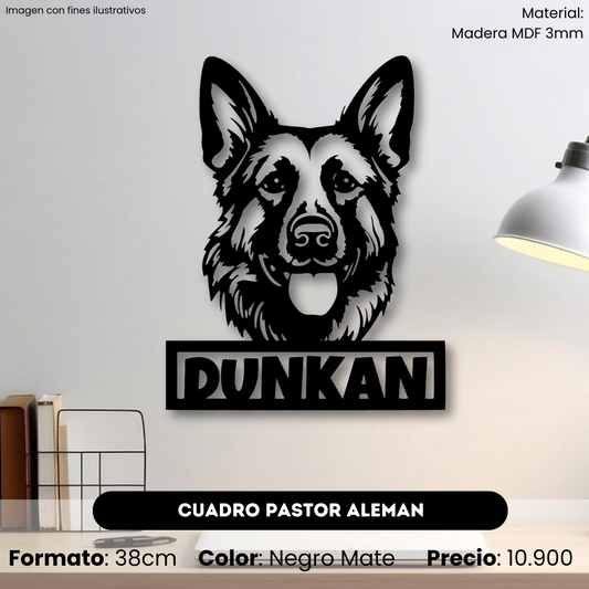 Cuadro Escudo Pastor Aleman
