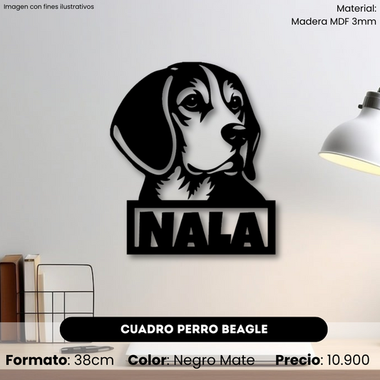Cuadro Perro Beagle