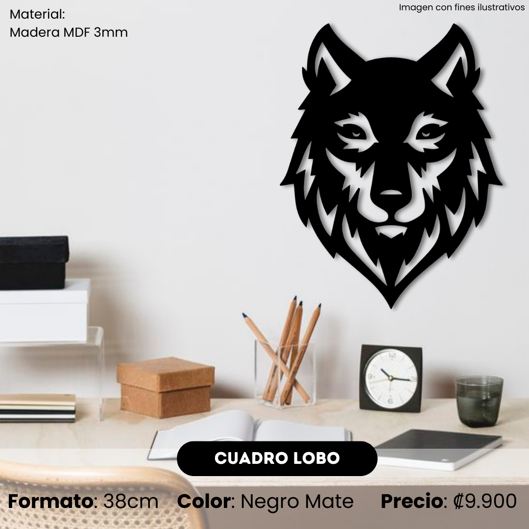 Cuadro Lobo