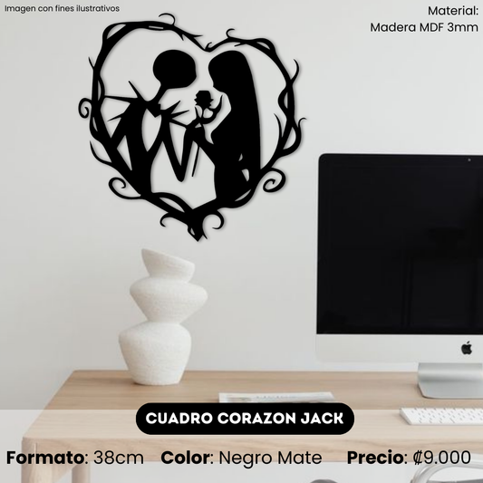 Cuadro Corazón Jack